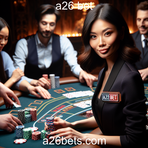 Experiência Imersiva no Cassino Ao Vivo da a26 bet